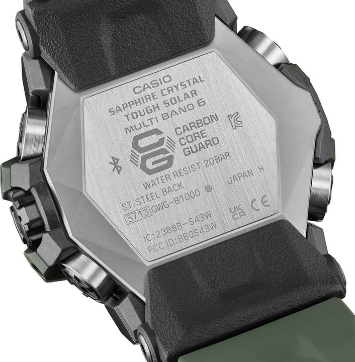 Produktbild G-Shock GWG-B1000-3AER (Taucheruhr, 52 mm)