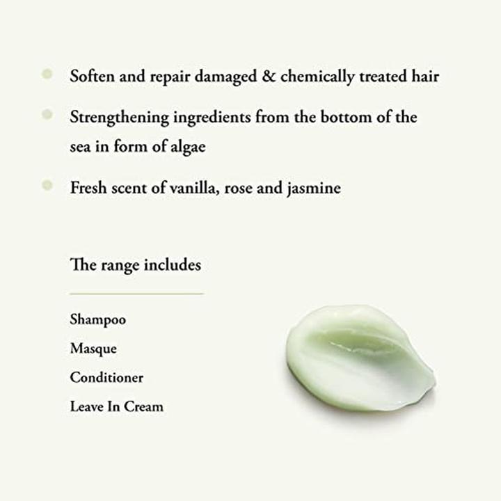 Produktbild Maria Nila Strukturreparatur für geschädigtes und chemisch behandeltes Haar Algenextrakt baut wieder auf und (Flüssiges Shampoo)