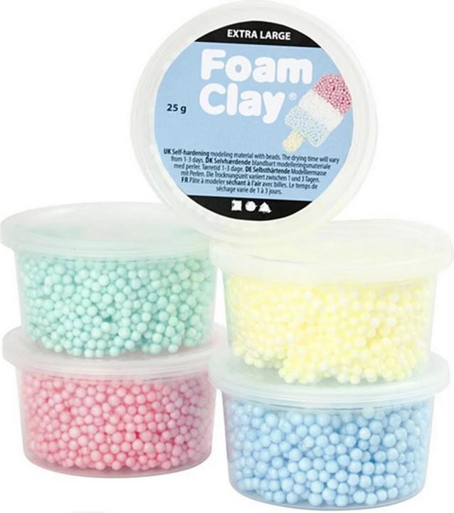 Produktbild Creativ Company Modellier-Set Foam Clay Extra Large 5-teilig
