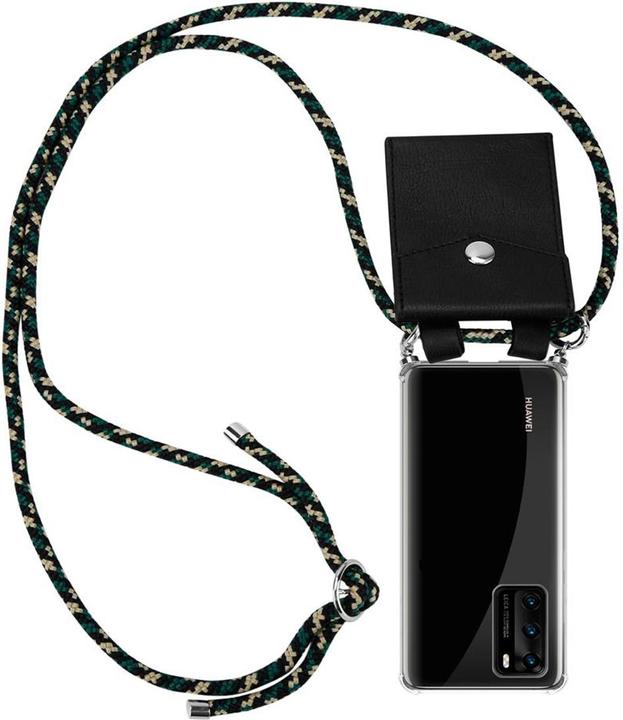 Actual product image Cadorabo Necklace Case TPU Handy Kette SILBER