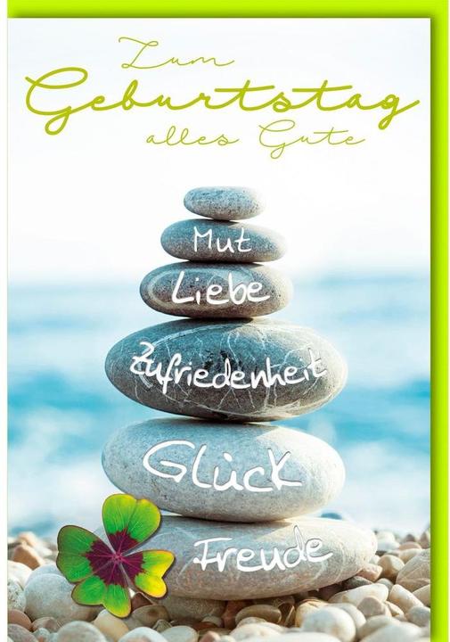 Produktbild Braun + Company Steine mit Wünschen (1 Stk.)