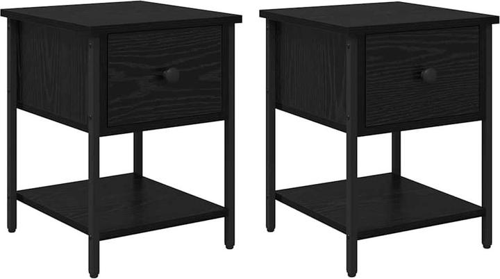 Schwarz Eichen-Optik