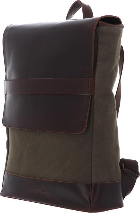 Actual product image Buckle & Seam Canvas backpack Morris Canvas Gün / lining (16 l)