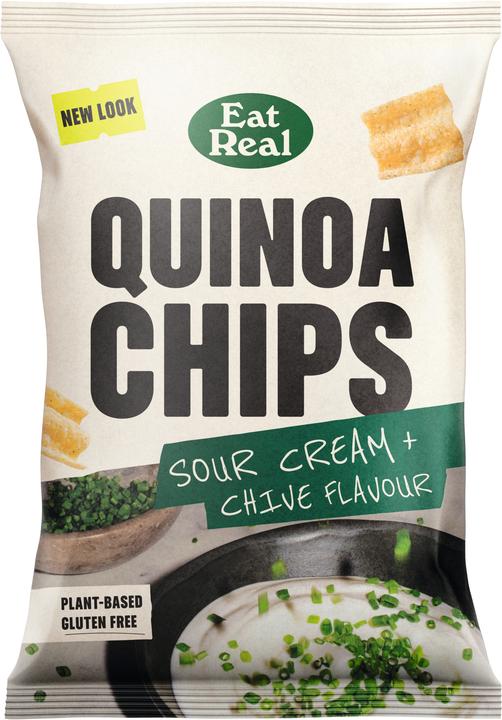 Image du produit Eat Real ER Chips de quinoa à la crème fraîche 90g (90 g)