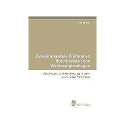 Thumbnail - Zerstörungsfreie Prüfung an Rotorblättern von Windenergieanlagen, Fachbücher von Anne Jüngert