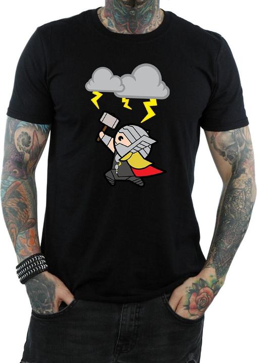 Produktbild Kawaii Thor God Of Thunder TShirt (M)
