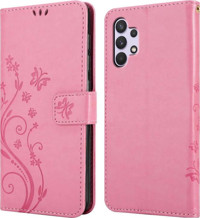 Actual product image Cadorabo Flower Book Cover (Samsung Galaxy A32)
