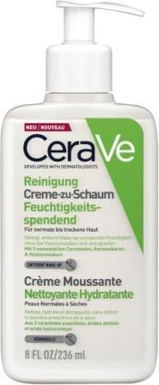 Produktbild CeraVe Creme-zu-Schaum Reinigung (Reinigungsschaum, 473 ml)