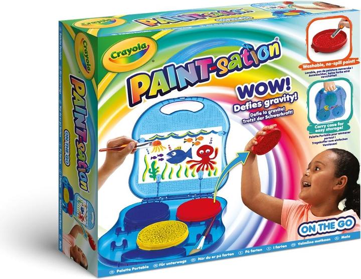 Actual product image Crayola Paint Sation Paint Case On the Go