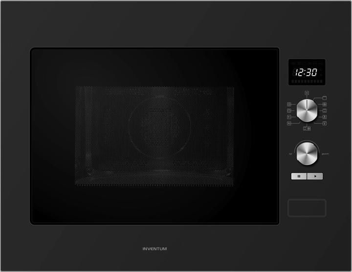 Inventum IMC6132FZWA - Inbouw combimagnetron - Zwart RVS (32 l)
