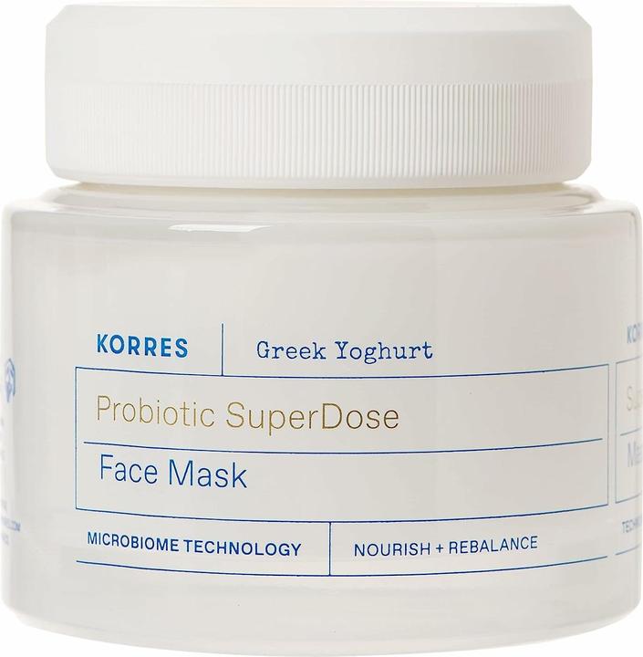 Actual product image Korres Greek Yogurt Probiotic SuperDose Face Mask (100 ml)