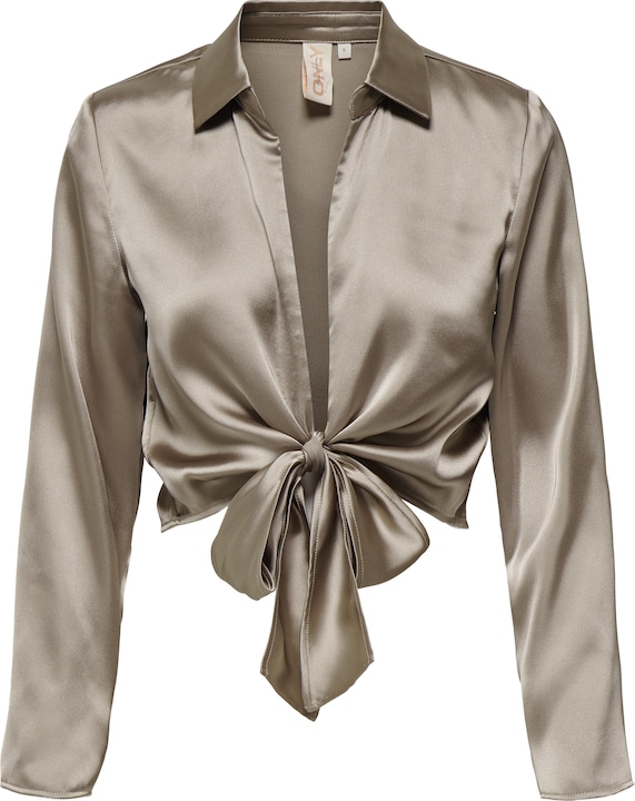Only Onlidety Ls V-Neck Top Wvn