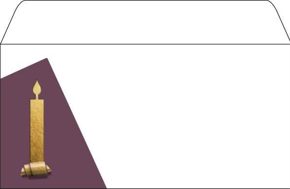 Image du produit Sigel N'Envelop.Cut-out Style or (220 x 110 mm, 25 x)