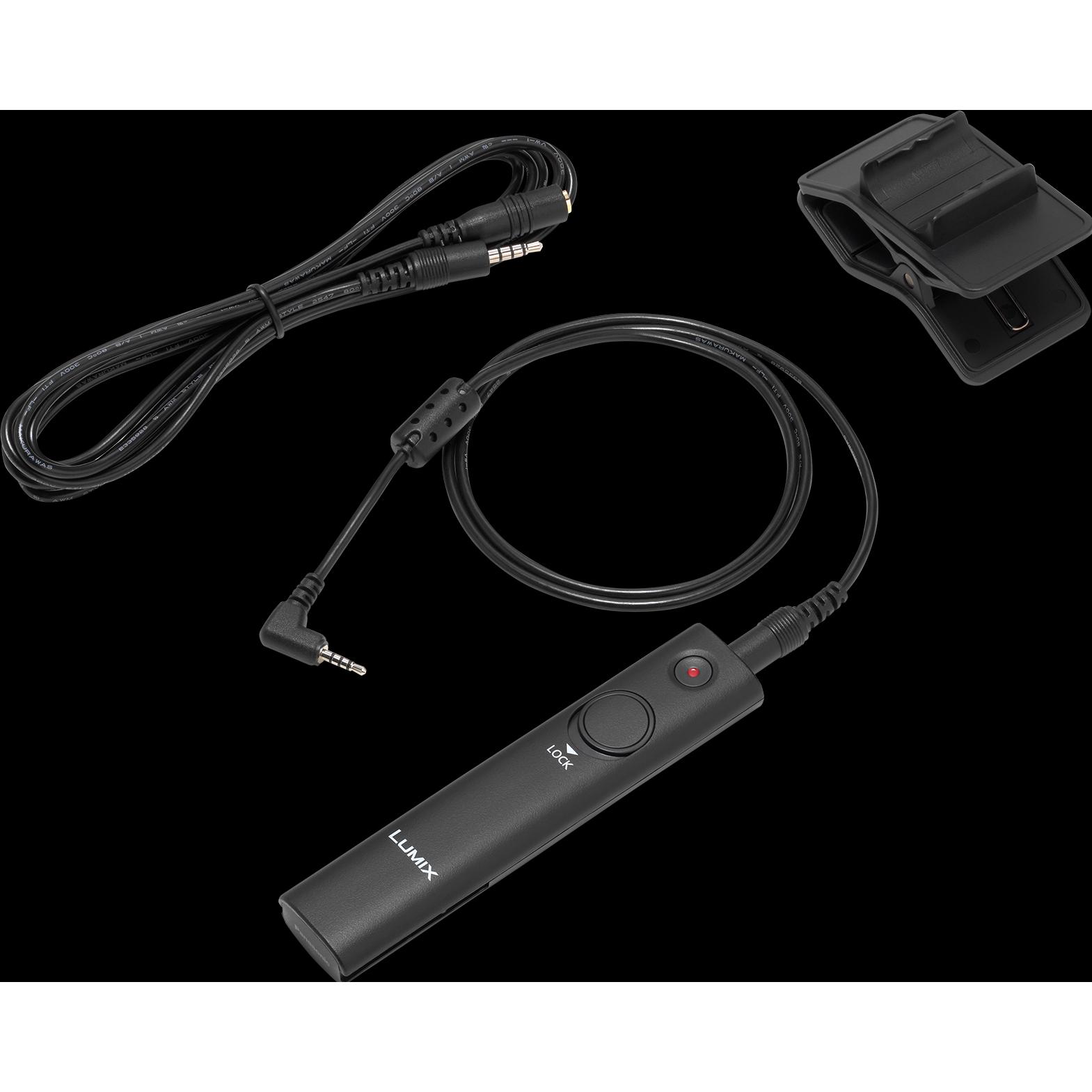 Thumbnail - Panasonic Kabel Fernauslöser DMW-RS2E (Kabel), Fernauslöser, Schwarz