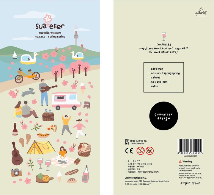 Mark'S Daily Deco Sticker SPRING