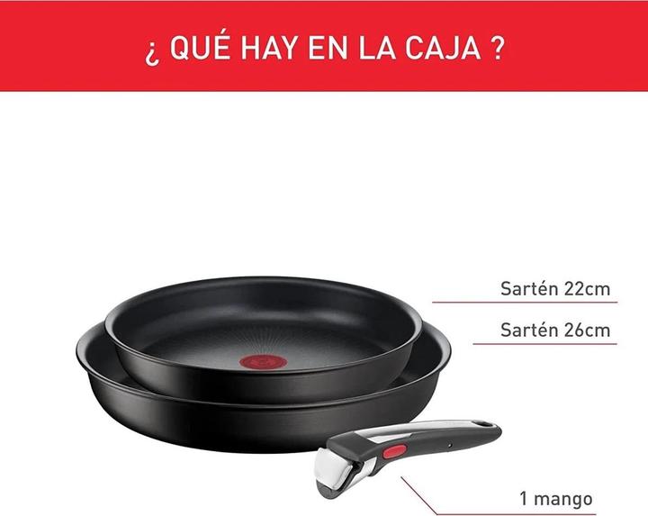 Produktbild Tefal KOOKSET L7639243 (Pfannenset + Topfset, Aluminium)
