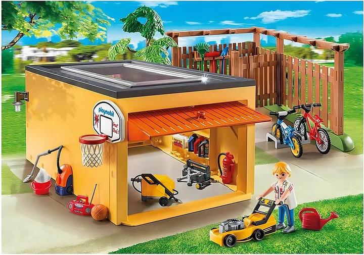 Image du produit Playmobil Set avec City Life 9368 Garage avec emplacement pour vélos (9368, Playmobil City Life)