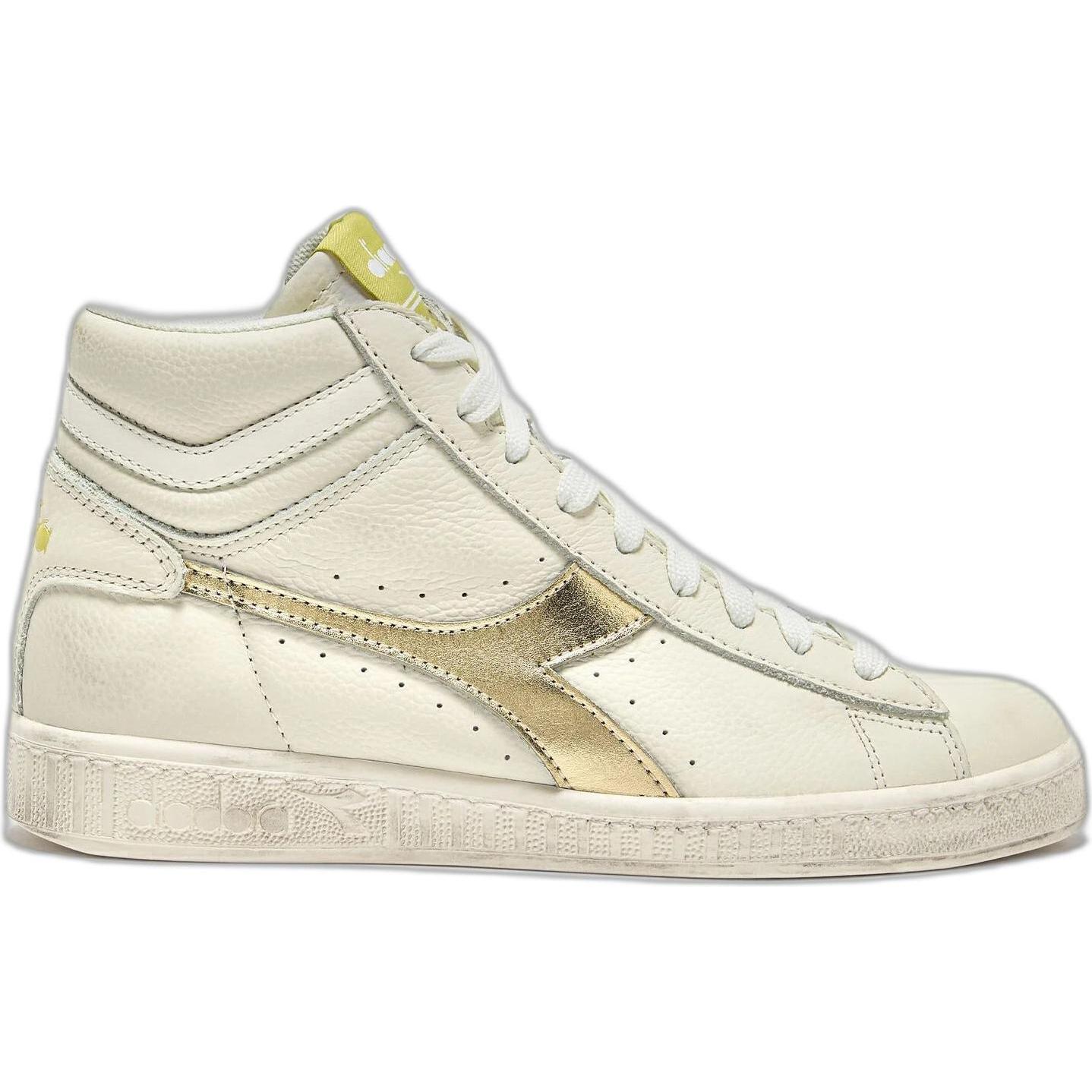 Diadora, Damen, Sneaker, Game L Highaxed Metal, Weiss, (41)