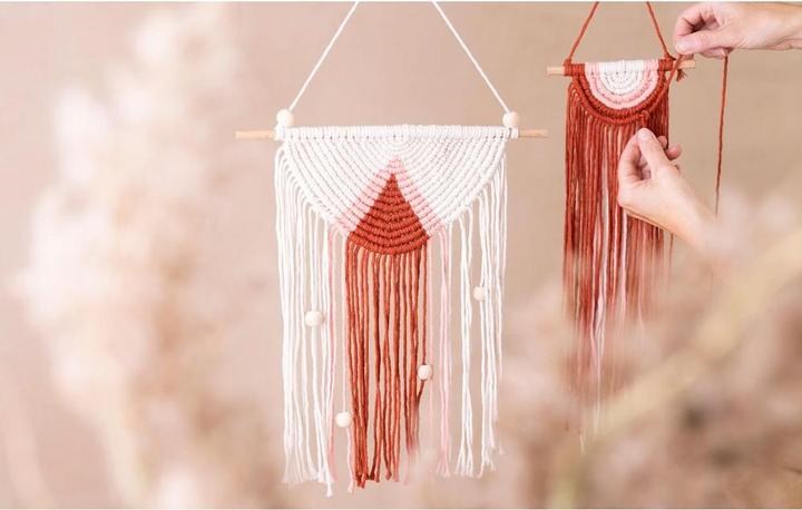 Actual product image Creativ Company Mini Macramé Wall Decoration Craft Set