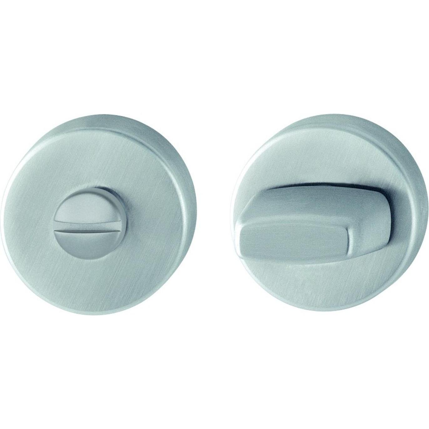 Hoppe, Maniglia + Guarnizione porte, Coppia di chiavi di sicurezza E42KVS, rotonde, WC/S, 8mm, TS 37-42, F69