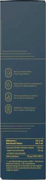 Produktbild BE THE CHANGE Curcuma Longa (1 Stück, Tropfen, 60 g)