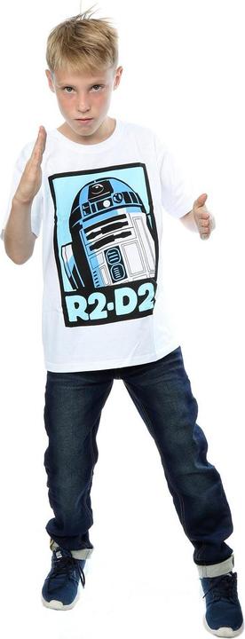Produktbild Star Wars R2D2 Poster TShirt Jungen (140, 146)