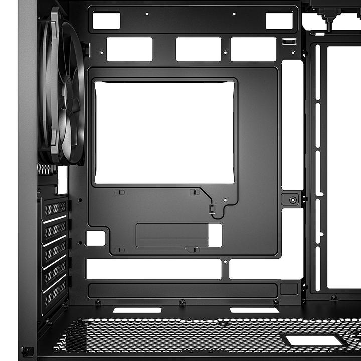 Actual product image Sharkoon MK3 Black mATX (black) (mATX, Mini-ITX)
