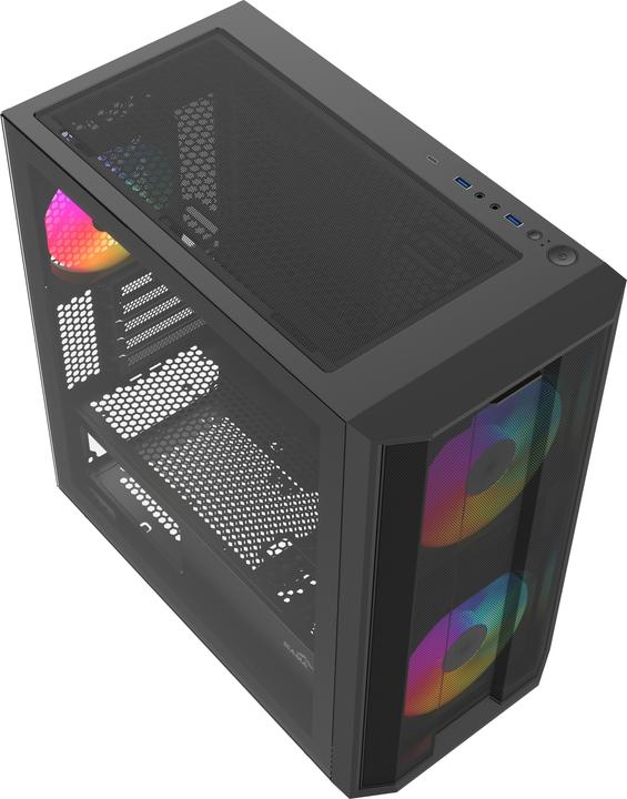 Produktbild Sama Gears S30, Black mATX Mid-tower Case (ITX, Micro ATX (mATX))