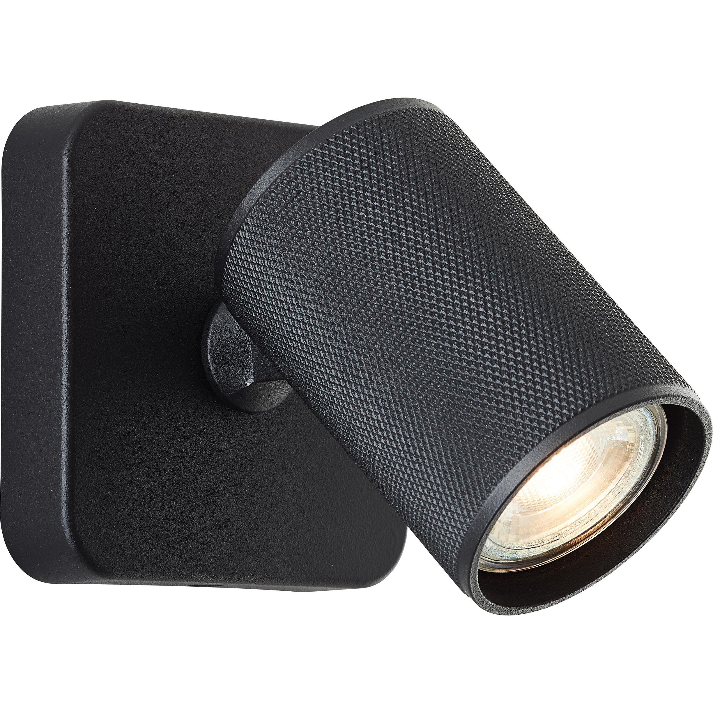 Thumbnail - Brilliant, Wandleuchte + Deckenleuchte, Marty LED Wandspot sand schwarz (345 lm, GU10)