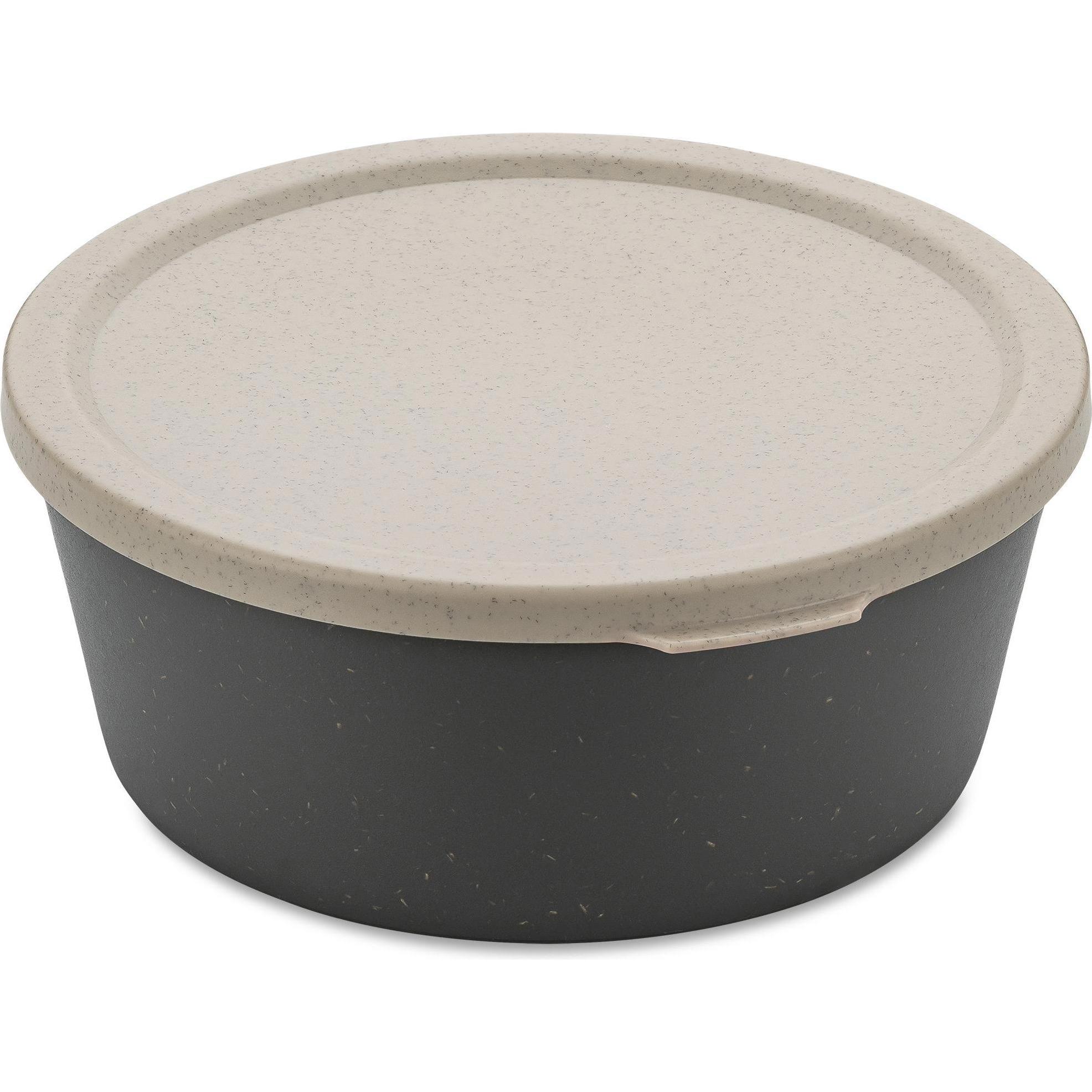 Koziol Vorratsbehälter Connect 0.4 l, Dunkelgrau, Vorratsbehälter, Grau