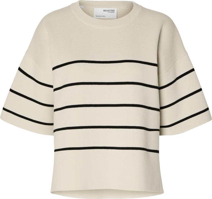 Immagine prodotto Selected Kurzärmeliges Strickoberteil (M)