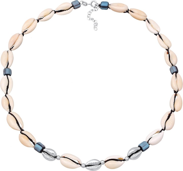 Image du produit Elli Choker, coquillage (Verre, Argent sterling 925, Nylon, Coquillage, Pas de pierre, 36 cm)