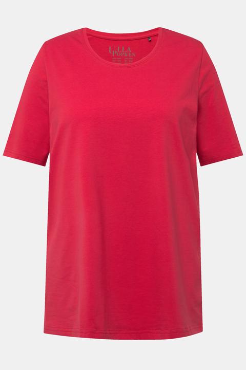 Actual product image Ulla Popken Essential Round Neck Stretch Tee (60)