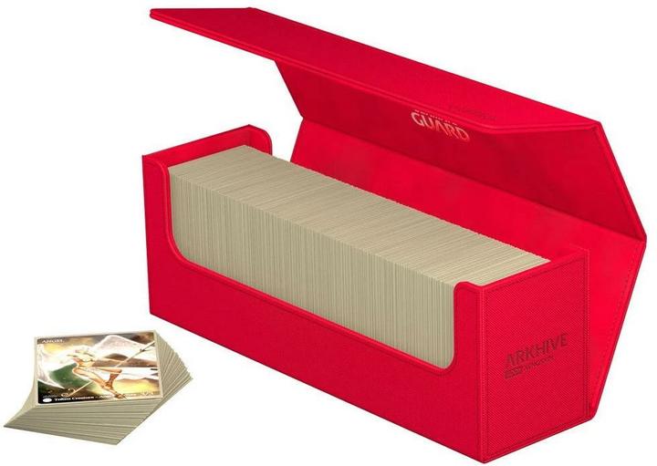 Immagine prodotto Ultimate Guard Scatola di carte XenoSkin Arkhive Monocolor 400+ Rosso
