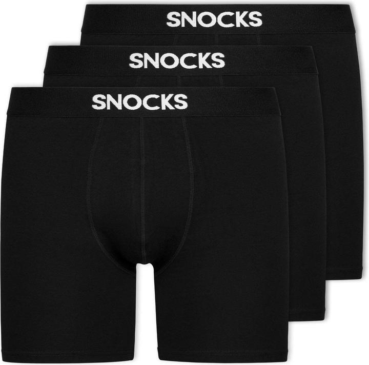 Image du produit Snocks Lange Premium Boxershorts (L, Lot de 3)