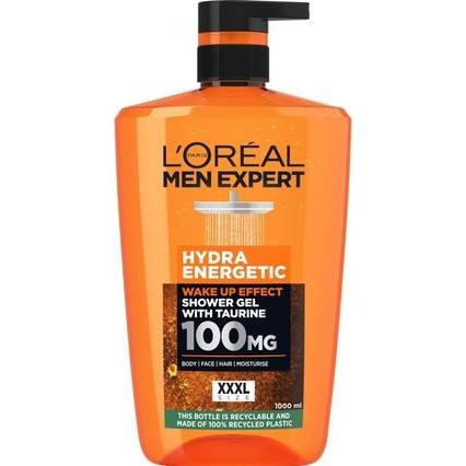 L'Oréal Paris, Gel doccia, L'Oreal Men Expert Hydra Energetic 1000ml (1000 ml)