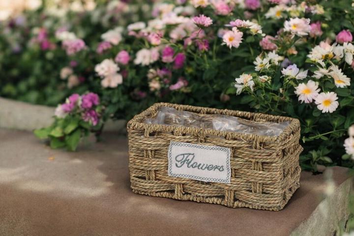 Actual product image GuGus Square Planter 25 cm, Nature (25 x 25 x 12 cm)