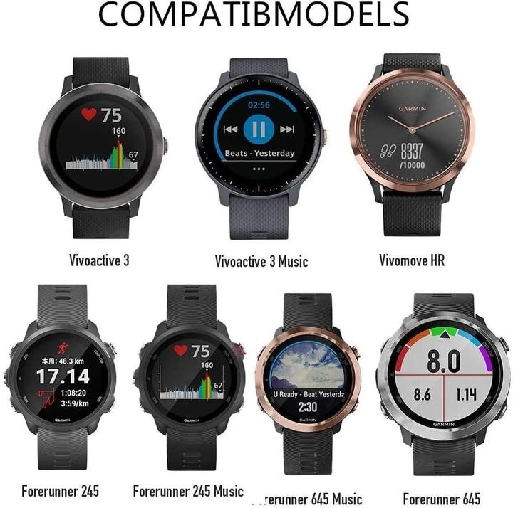 Produktbild Strap-it Armband (Leder, Vivoactive 3)