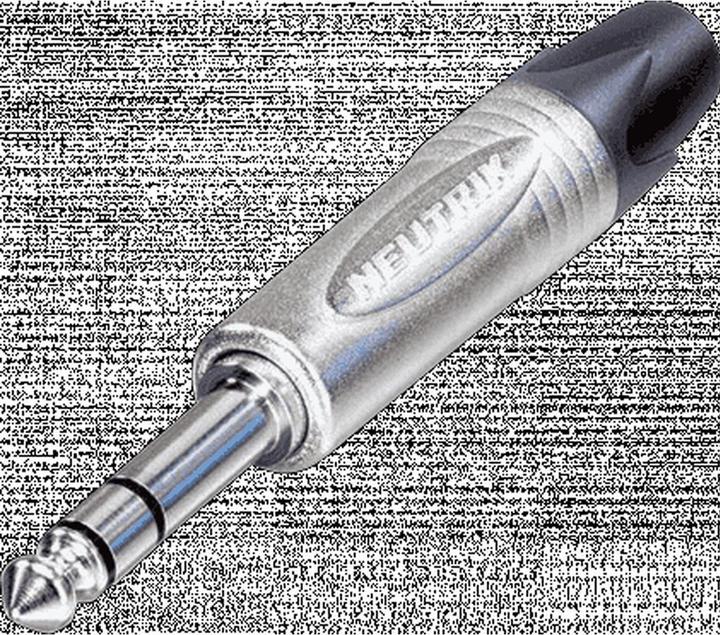 Actual product image Neutrik NP3X, jack plug stereo 6.3mm