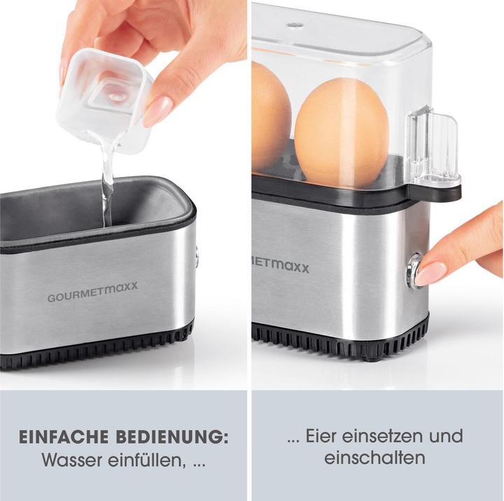 Actual product image Gourmetmaxx Egg boiler compact