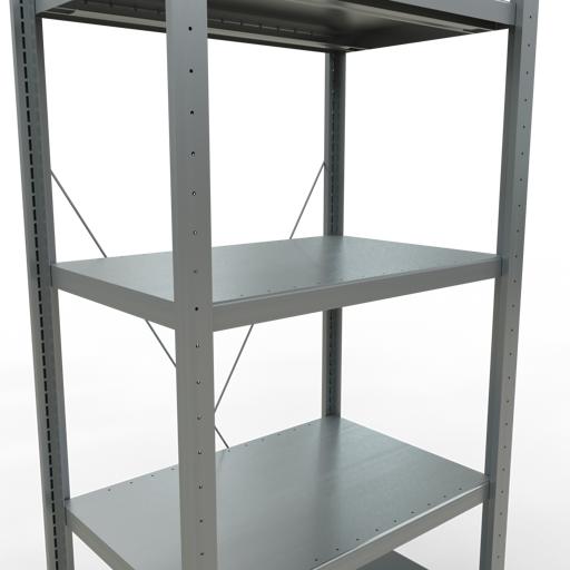 Actual product image Schulte Lagertechnik MULTIplus250 basic racking system with cross braces
