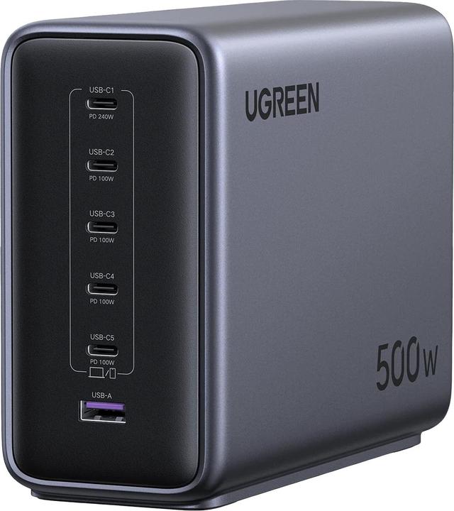 Ugreen Nexode X759 (500 W, 6 ports)