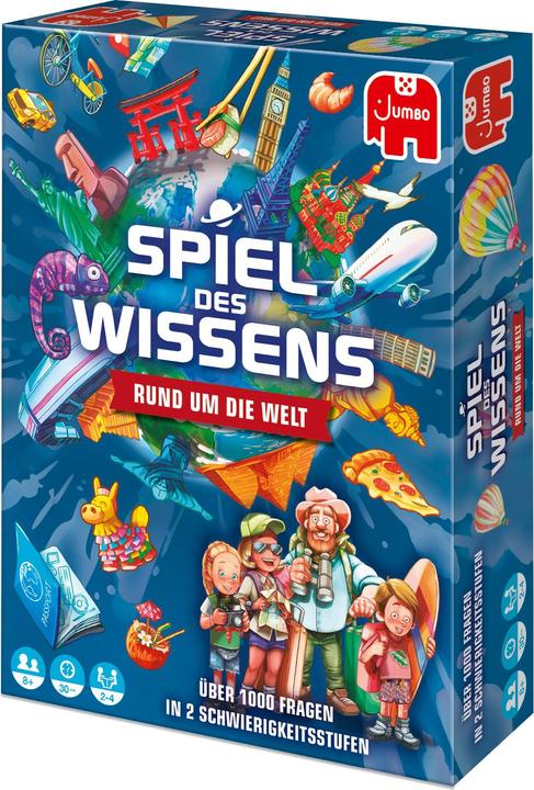 Produktbild Jumbo Spiel des Wissens - Rund um die Welt (Deutsch)