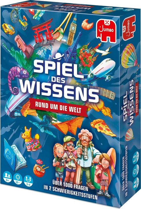 Actual product image Jumbo Game of Knowledge - Around the World (German)