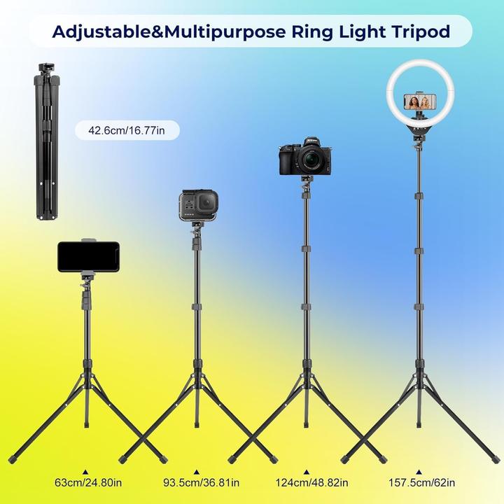 Produktbild Aureday Ringlicht mit Stativ (Ringlicht)