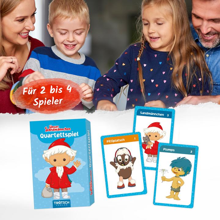 Produktbild Magni Quartettspiel Unser Sandmännchen