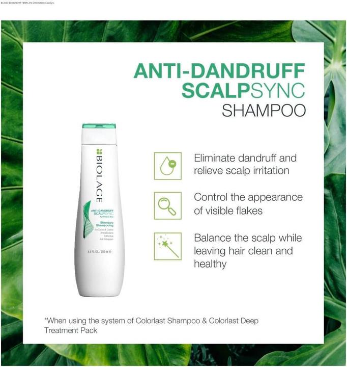 Produktbild Matrix Biolage Anti Dundruff Shampoo (250 ml, Flüssiges Shampoo)