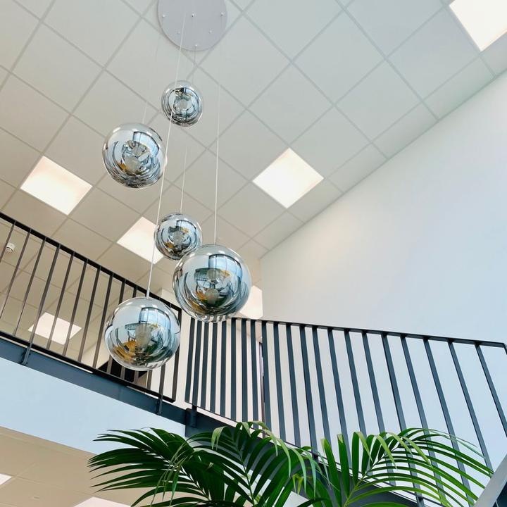 Immagine prodotto s.luce Fata palla a specchio galleria luminosa 5m sospensione (E27)