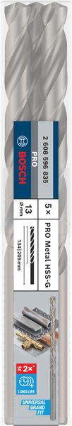 Actual product image Bosch Professional Zubehör PRO Metal HSS-G twist drill, 13 x 134 x 205 mm (13, 13 mm)