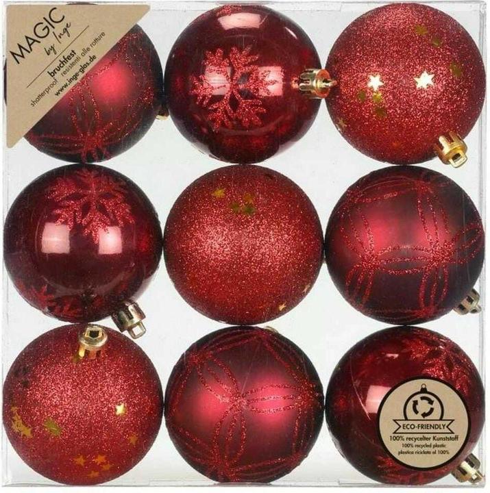 Produktbild Inge’s Glas Christmas Decor Weihnachtskugeln (9x)